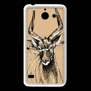 Coque Huawei Y550 Antilope mâle en dessin