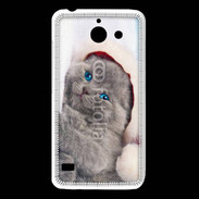 Coque Huawei Y550 Petit chaton de noël 600