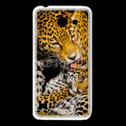 Coque Huawei Y550 Léopard avec son petit 15