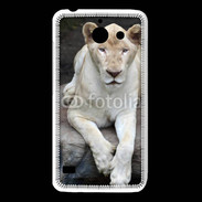 Coque Huawei Y550 Lionne albinos 100