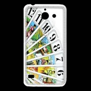 Coque Huawei Y550 Cartes de tarot sur fond blanc