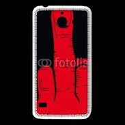 Coque Huawei Y550 Red hand show fuck