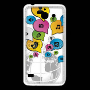 Coque Huawei Y550 Réseau social 2