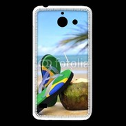 Coque Huawei Y550 Plage Brésil et noix de coco
