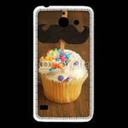 Coque Huawei Y550 Cupcake moustache