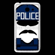 Coque Huawei Y550 Moustache policier