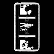 Coque Huawei Y550 humour panneau 2