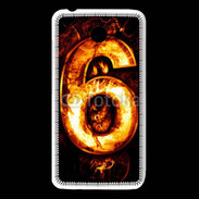 Coque Huawei Y550 Six en feu