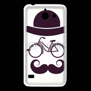 Coque Huawei Y550 Moustache vélo 10