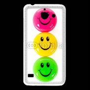 Coque Huawei Y550 Smiley colorés 10