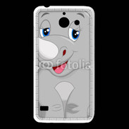 Coque Huawei Y550 Rhinocéros Cartoon 500