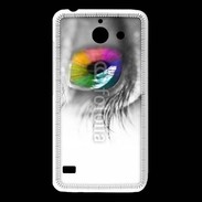 Coque Huawei Y550 Oeil Multicouleurs 75