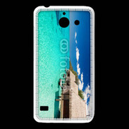 Coque Huawei Y550 Bungalow sur mer tropicale