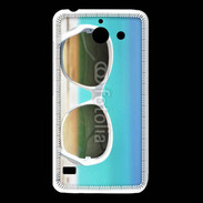 Coque Huawei Y550 Lunette de soleil sur la plage