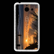 Coque Huawei Y550 Couple romantique sur la plage