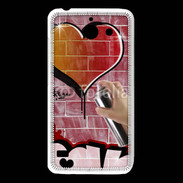 Coque Huawei Y550 Love graffiti