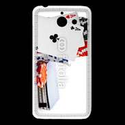 Coque Huawei Y550 Paire d'as au poker 5