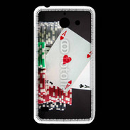 Coque Huawei Y550 Paire d'as au poker 6
