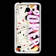 Coque Huawei Y550 Poker and fire 1