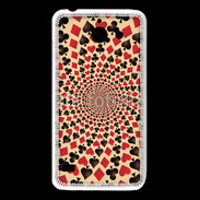 Coque Huawei Y550 Spirale symboles de carte