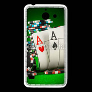 Coque Huawei Y550 Paire d'As au poker 75