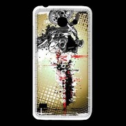 Coque Huawei Y550 motocross frame