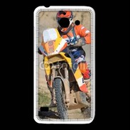 Coque Huawei Y550 Rallie Raid en moto