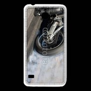 Coque Huawei Y550 Roue en feu dragster 8