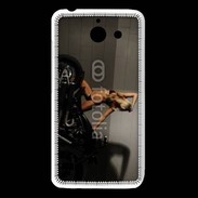 Coque Huawei Y550 Femme sexy moto 3