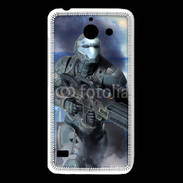 Coque Huawei Y550 Soldat futuriste