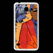 Coque Huawei Y550 Joueur de Saxophone