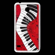 Coque Huawei Y550 Abstract piano 2