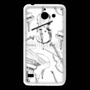 Coque Huawei Y550 Instruments de musique en dessin 90