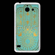 Coque Huawei Y550 Islam turquoise 25