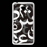 Coque Huawei Y550 Paterne de lettres Arabes 120