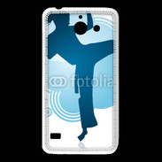 Coque Huawei Y550 Karaté féminin