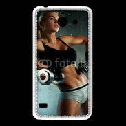 Coque Huawei Y550 Musculation féminine