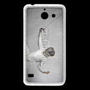 Coque Huawei Y550 Escrime noir et blanc
