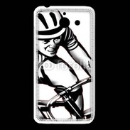 Coque Huawei Y550 Dessin de cycliste