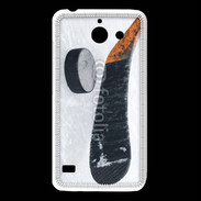 Coque Huawei Y550 Crosse et palet de Hockey sur glace