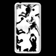 Coque Huawei Y550 Silhouette de basketeur