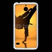 Coque Huawei Y550 Silhouette de karatéka