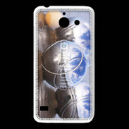 Coque Huawei Y550 Boule de pétanque chromée