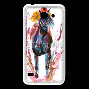 Coque Huawei Y550 Equitation en peinture 10