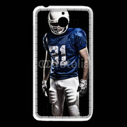Coque Huawei Y550 Footballer américain en bleu et blanc 50