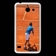 Coque Huawei Y550 Match de tennis sur terre battue : service
