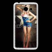 Coque Huawei Y550 Femme mode militaire US