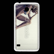 Coque Huawei Y550 Femme sexy pensante en lingerie