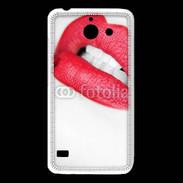 Coque Huawei Y550 bouche sexy rouge à lèvre gloss crayon contour