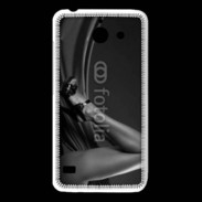 Coque Huawei Y550 Jambe sexy en noir et blanc 10